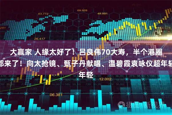 大赢家 人缘太好了！吕良伟70大寿，半个港圈都来了！向太抢镜、甄子丹献唱、温碧霞袁咏仪超年轻